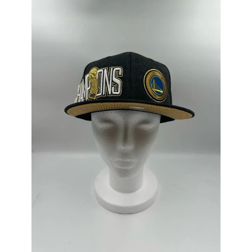 Golden State Warriors 9-FIFTY 2017 NBA Finals Champions New Era Hat Cap Logo 950